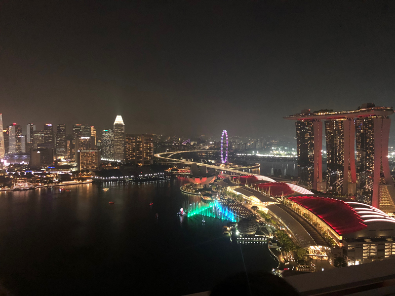 Singapore by night