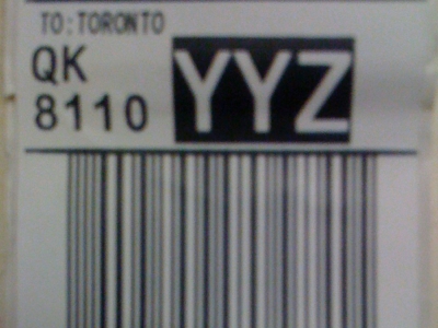 YYZ, Eh?